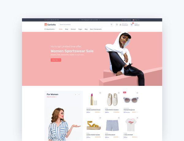 Theme Cartzilla - Fashion V2