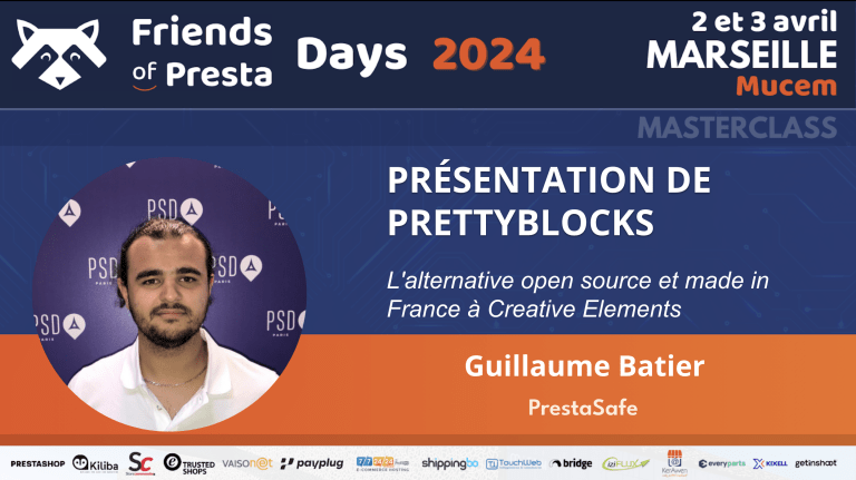 PrettyBlocks au Friends Of Presta Day 4
